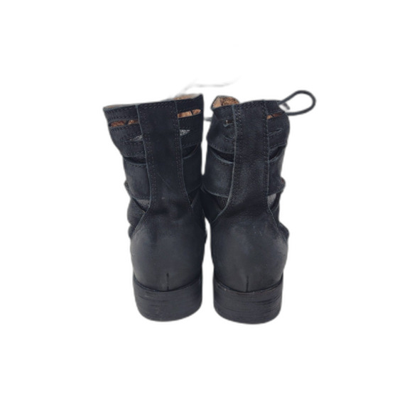 Jeffrey Campbell Slashd Cap Black Chrome Sandal Boots - Picture 2 of 9